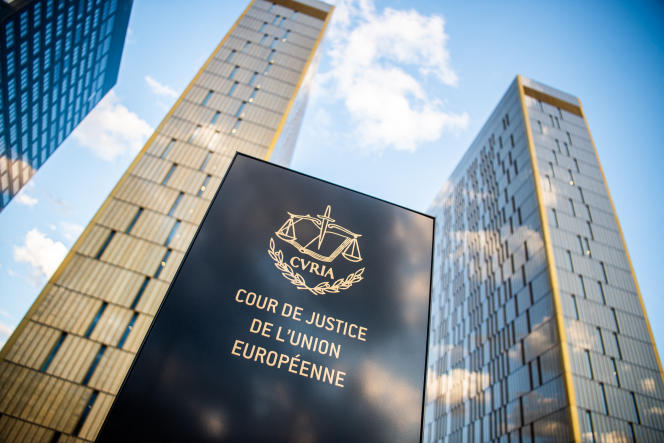 Les tours des bureaux de la Cour de justice européenne, au Luxembourg, le 15 juin 2019. 